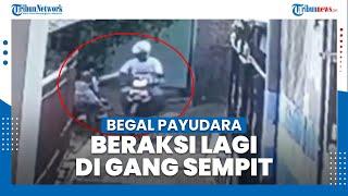 Begal Payudara Terekam CCTV Beraksi Lagi, Kini di Gang Sempit Kota Semarang, 3 Wanita Jadi Korban