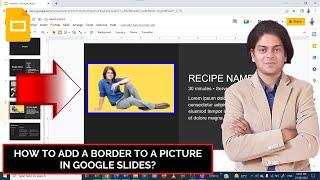 How to Add a Border to a Picture in Google Slides?