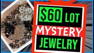 ETSY MYSTERY JEWELRY BOX UNBOXING | JEWELRY REVEAL UNBAGGING UNJARRING | SILVER VINTAGE MODERN