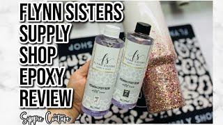 Flynn Sisters Supply Shop - Artist Cure Epoxy Resin Review