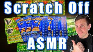 (ASMR) Lottery Scratch Off Tickets!