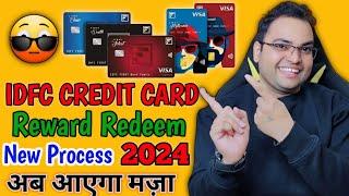 Idfc first Bank Credit Card Reward Points Redeem Cash | How To Redeem Idfc credit card reward point