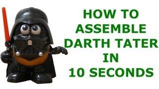 How to Assemble Darth Tater - 10 Second Tutorials