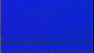[FREE VIDEO ] REAL PLAY Logo from vhs + VHS Glitch with blue screen background