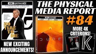 NO TIME TO DIE AND DUNE ON 4K! | THE PHYSICAL MEDIA REPORT #84