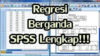 Uji t dan Uji F dalam Analisis Regresi Berganda dengan SPSS Lengkap