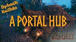 Let's build a portal hub in Valheim - Vanilla build guide