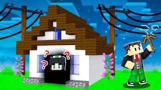 CASA COM POSTES NO MINECRAFT