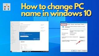 How to change PC name in windows 10 (2 Methods) - How to Change Your Computer Name in Windows 10