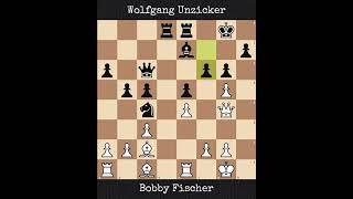 Bobby Fischer vs Wolfgang Unzicker | Zurich, Switzerland (1959)