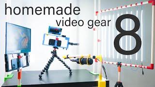 3D printed tripod, camera rig, microphone stand and other video gear