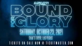 impact wrestling  bound for glory 2021  match card