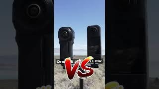 Insta360 X3 vs. One RS 1" 360 - Low Light, Stabilization, Dynamic Range Comparison in 30-second