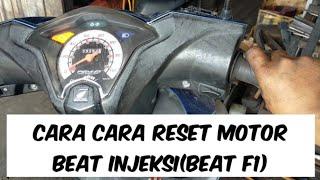 Cara cara reset injeksi motor Honda beat f1