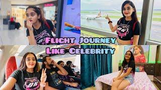 Travelling In Aeroplane Like a Celebrity Actress Family Trip Last Day in Delhi | Bindass Kavya