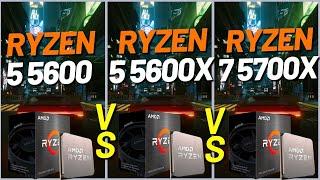 Ryzen 5 5600 vs Ryzen 5 5600X vs Ryzen 7 5700x - Qual e o melhor Processador?