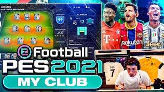 PES 2021 MY CLUB IS HERE! SETTING UP THE CLUB + PRE ORDER ICON PACKS!