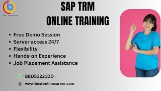 SAP TRM online training| SAP TRM Live demo| SAP TRM