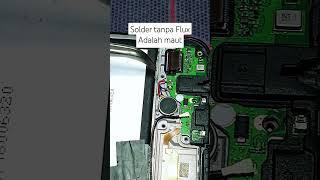 Solder tanpa Flux adalah Maut