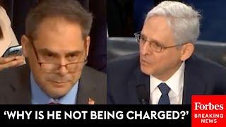 AG Asked Point Blank By Garcia: Why Is Biden Not Being Charged If He Isn't Cognitively Impaired?