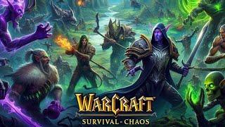 Warcraft: Survival Chaos | Evil Kirian S3.1 | Void Elf Mages | Sandwiched between Undead and Dwarves