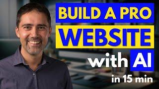 How to CREATE A WEBSITE WITH AI (Artificial Intelligence) in 15 min | Build a Website with AI