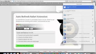 Mac: Auto Refresh Safari