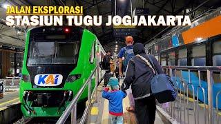 4K Exploration Walk Yogyakarta Station [Stasiun Tugu Jogjakarta]Setasiun Besar KAI Daops VI - Yogya