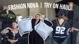 Fashion Nova try on haul.