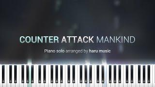 Counter Attack Mankind | Synthesia Piano Tutorial