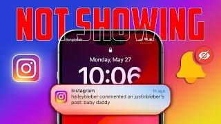 How to Fix Instagram Notifications Not Showing Up on iPhone Lock Screen
