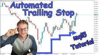 How to Trail your SL Automatically at Swing Highs and Lows (Last X Bars) | mql5 Coding Tutorial