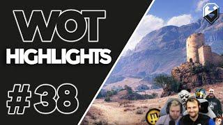 WOT HIGHLIGHTS | Best Streamers Moments #38 | World of Tanks | [EU]