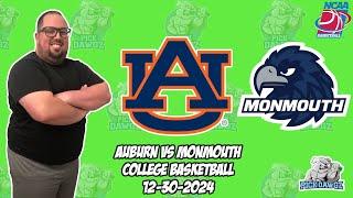 Auburn vs Monmouth 12/30/24 Free College Basketball Picks and Predictions | NCAAB Pick