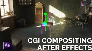 Compositing with Render Passes in After Effects | Easy CGI Compositing