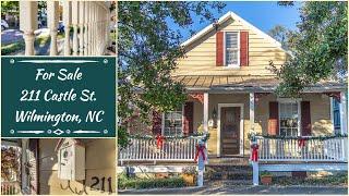 FOR SALE: 211 Castle St. in Downtown Wilmington, NC $249,900