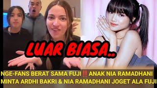 LUAR BIASA‼️NGE-FANS BERAT SAMA FUJI; AN4K NIA RAMADHANI MINTA ARDHI BAKRI DAN NIA JOGED ALA FUJI