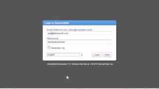 How to login to SmarterMail