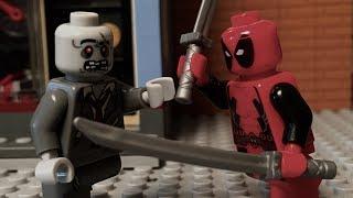 Lego Deadpool Fights for Humanity in the Zombie Apocalpse