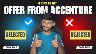 6 Tips To Get Offer From Accenture