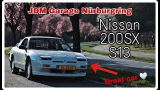 Nissan 200SX S13 review !German! | JDM Garage Nürburgring