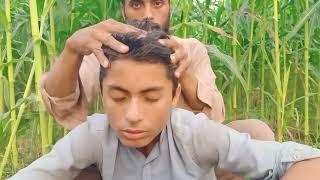 Relaxing head & body massage by indian street barber | RELAXING MASSAGE VIDEO||BARBERS MASSAGE|