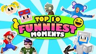 Top 10 Funniest Moments | Mother Goose Club Let's Play