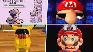 Evolution of Creepy Nintendo Glitches (1985 - 2019)