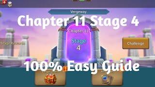 Lords Mobile Vergeway Chapter 11 stage 4