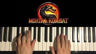 How To Play - MORTAL KOMBAT Theme Song (PIANO TUTORIAL LESSON)