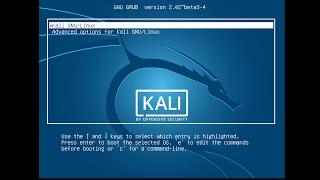 Updated Kali linux - 2017