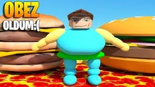  Obez Olma Simülatörü!  | Om Nom Simulator | Roblox Türkçe