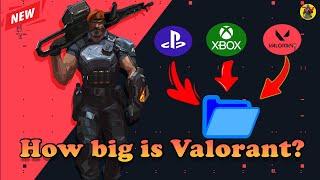 How Big is Valorant? | File Sizes Explained for PC and Consoles |  @AvengerGaming71