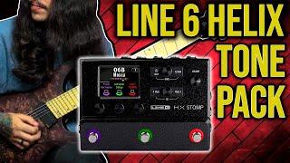 LINE 6 HELIX - Tone Pack DEMO | LUCAS MOSCARDINI